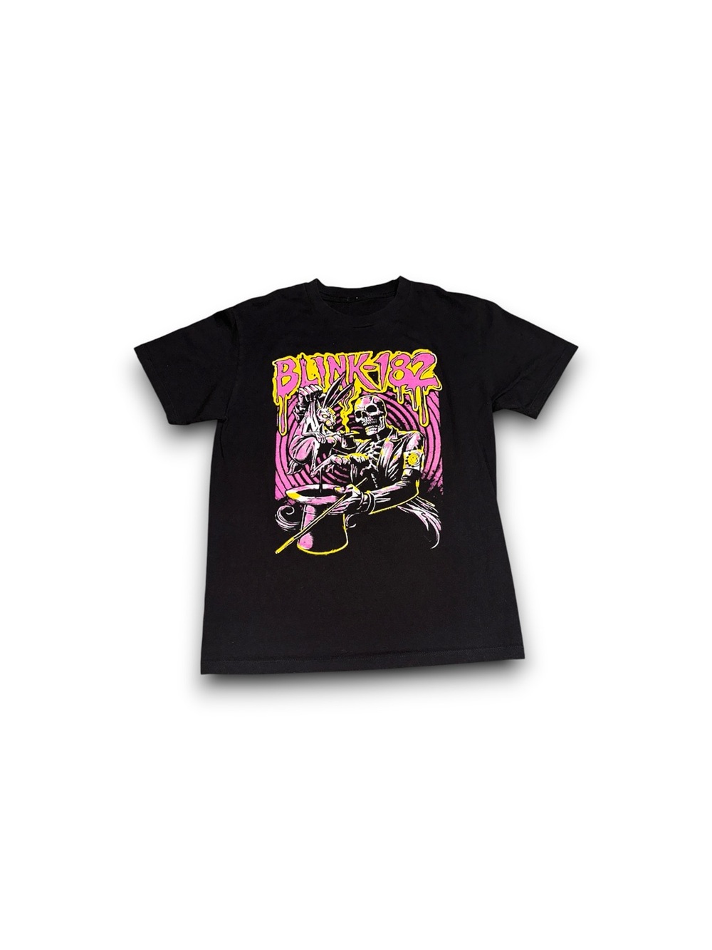 Vintage blink-182 band tee shirt black mens medium
